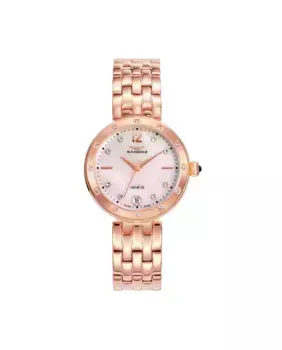 Женские часы со стальным браслетом из коллекции Elle Sandoz, розовый