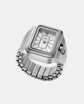 Женские часы со стальным кольцом ES5344 Fossil, серебрянный