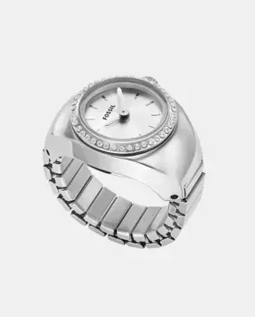 Женские часы со стальным кольцом ES5321 Fossil, серебрянный