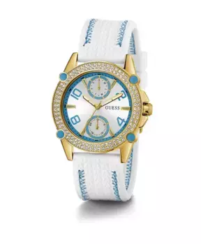 Женские часы sporty spice 38 мм кожаный браслет gw0554l2 Guess, желтый