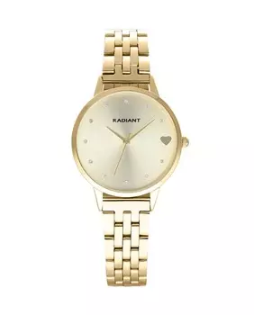 Женские часы Sri Lanka RA609204 со стальным и золотым ремешком Radiant, золотой