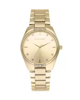 Женские часы Tais RA622203 со стальным и золотым ремешком Radiant, золотой