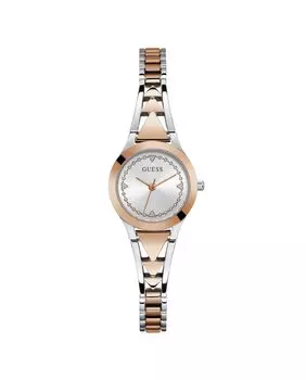 Женские часы Tessa GW0609L3 со стальным и серебряным ремешком Guess, золотой