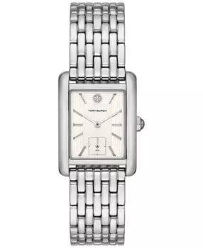 Женские часы The Eleanor с браслетом из нержавеющей стали, 25 мм Tory Burch, серебро