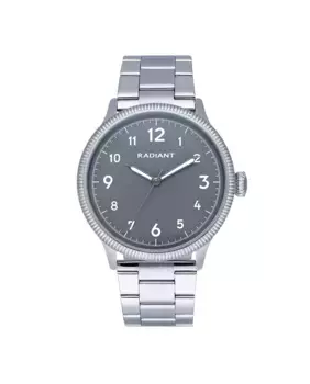 Женские часы Timmy RA627202 из стали с серебристо-серым ремешком Radiant, серебряный