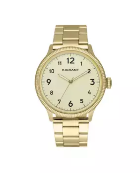 Женские часы Timmy RA627203 со стальным и золотым ремешком Radiant, золотой