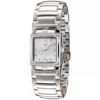 Женские часы Tissot T-Evocation с перламутровым циферблатом, цвет mother of pearl
