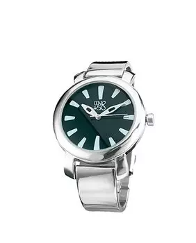 Женские часы Uno de 50 из посеребренного металла с ремешком, трансформируемым в браслет UNO de 50, серебро