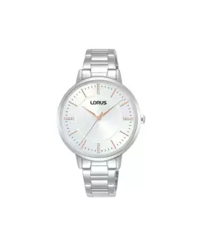 Женские часы Woman RG249WX9 из стали с серебряным ремешком Lorus, серебряный