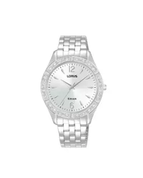 Женские часы Woman RG265WX9 из стали с серебряным ремешком Lorus, серебряный