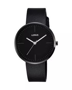 Женские часы Woman RG273NX9 из кожи и черного ремешка Lorus, черный