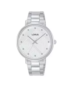 Женские часы Woman RG297UX9 со стальным и серебряным ремешком Lorus, серебро