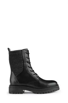 Женские черные ботильоны Iridea Geox, черный