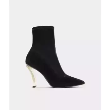 Женские черные ботильоны с острым носком Aldo, черный