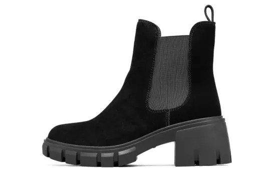 Женские черные ботинки Chelsea Top Notch Skechers