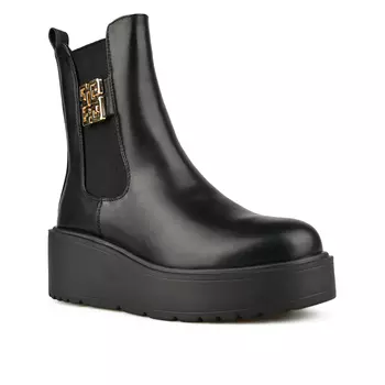 Женские черные повседневные ботинки на платформе Tendenz