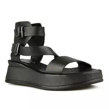 Женские черные повседневные сандалии на платформе Tendenz
