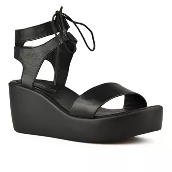 Женские черные повседневные сандалии на платформе Tendenz