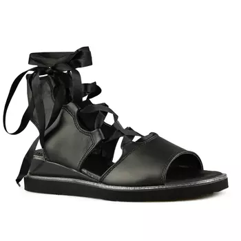 Женские черные повседневные сандалии на платформе Tendenz