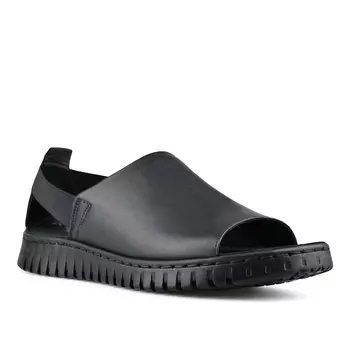 Женские черные повседневные сандалии на платформе Tendenz