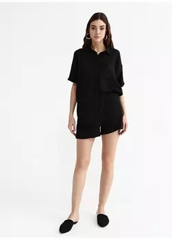 Женские черные шорты Fabrika