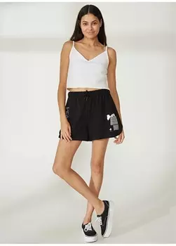 Женские черные шорты Never Say Never