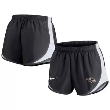 Женские черные шорты Nike Baltimore Ravens Tempo Nike