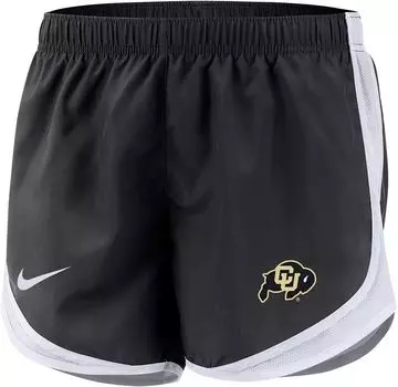Женские черные шорты Nike Colorado Buffaloes Dri-FIT Tempo
