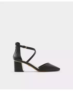 Женские черные туфли с браслетом на щиколотке Aldo, черный