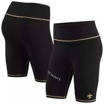 Женские черные велосипедки Erin Andrews New Orleans Saints New Orleans