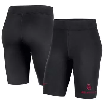 Женские черные велосипедные шорты три-смеси Nike Oklahoma Earlys Essential Tri-Blend Nike