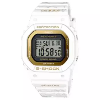 Женские цифровые серые часы серии GMD-W5601K-7JR CASIO