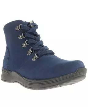 Женские демизамшевые ботильоны до щиколотки Propt, синий