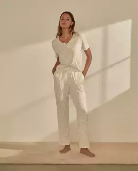 Женские длинные брюки nfasis, белый