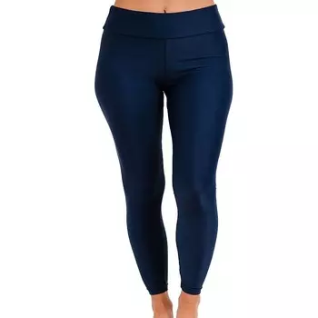 Женские длинные леггинсы для плавания Calypsa LLC, темно-синий