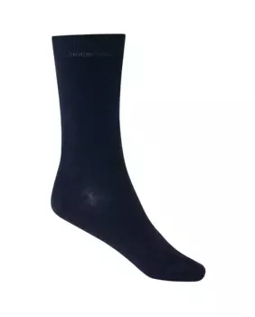 Женские длинные однотонные носки Punto Blanco, темно-синий