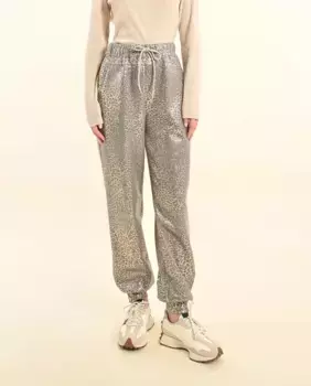 Женские длинные спортивные брюки с принтом Molly Bracken, бежевый