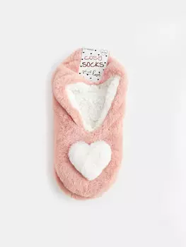 Женские домашние носки на плоской подошве с нескользящей подошвой LCW DREAM, розовый