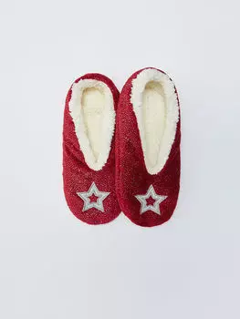 Женские домашние носки с рождественской тематикой LCW Dream