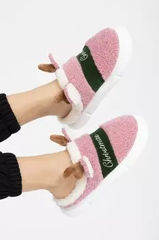 Женские домашние тапочки Soft Deer Letoon, слива