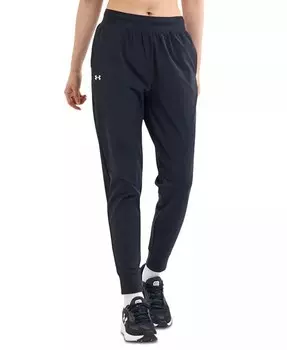 Женские доспехиСпортивные брюки с высокой посадкой Under Armour, черный