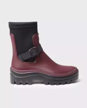 Женские дождевые ботильоны на платформе Toni Pons, цвет Burdeos