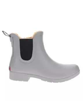 Женские дождевые сапоги Chelsea Delridge с искусственным мехом Chooka, серый