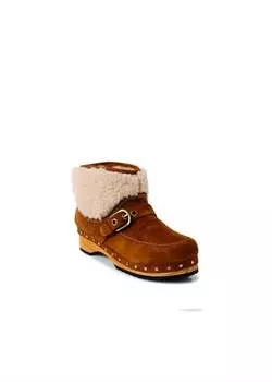 Женские дубовые ботинки Clog Boot в винтажном загаре Free People, цвет vintage tan