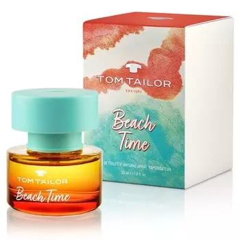 Женские духи Beach Time, 30 мл — цветочные, цитрусовые и фруктовые, Tom Tailor