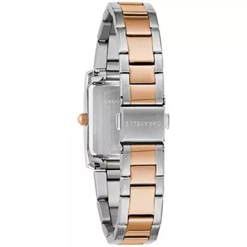 Женские двухцветные часы — 45L187 Caravelle by Bulova