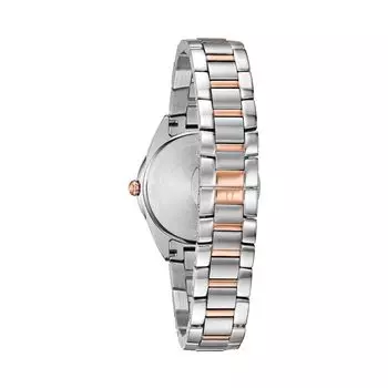 Женские двухцветные часы Sutton Diamond из нержавеющей стали - 98R264 Bulova