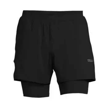 Женские двухслойные шорты M Casall, чёрный