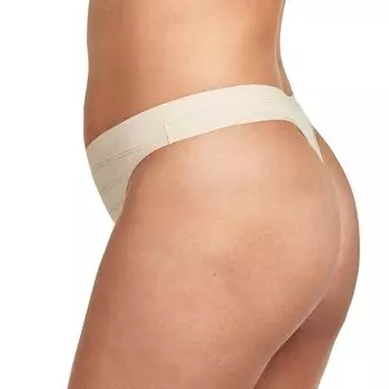 Женские дышащие трусики-стринги Hanes Ultimate Comfort Flex Fit, комплект из 4 трусиков-стрингов 46CFF4 Hanes