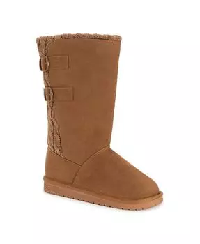 Женские джинсовые ботинки, серый/темно-серый, 10 лет MUK LUKS, цвет Camel